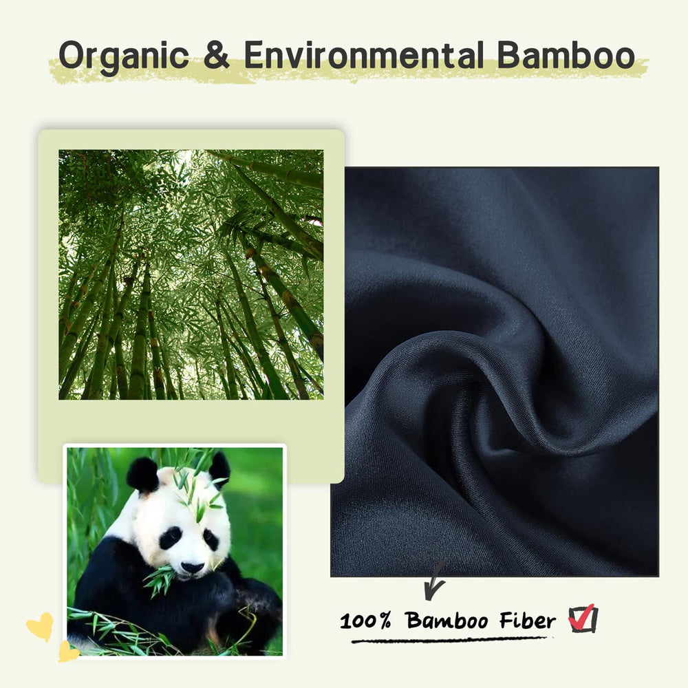 iCooBreeze bamboo fiber eye mask is breathable for nighttime comfort.