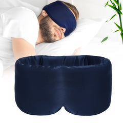 iCooBreeze bamboo eye mask triangle wing blocks light for deep night rest.