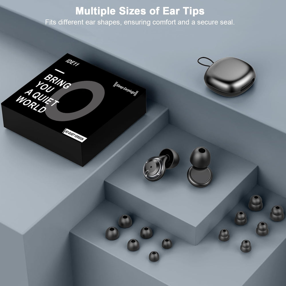 IDE11 quick-fit system guiding user to snug placement.