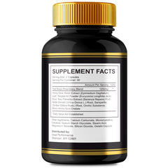 IDEAL PERFORMANCE Eros Lift capsules close-up highlights smooth, easy-to-swallow capsules.
