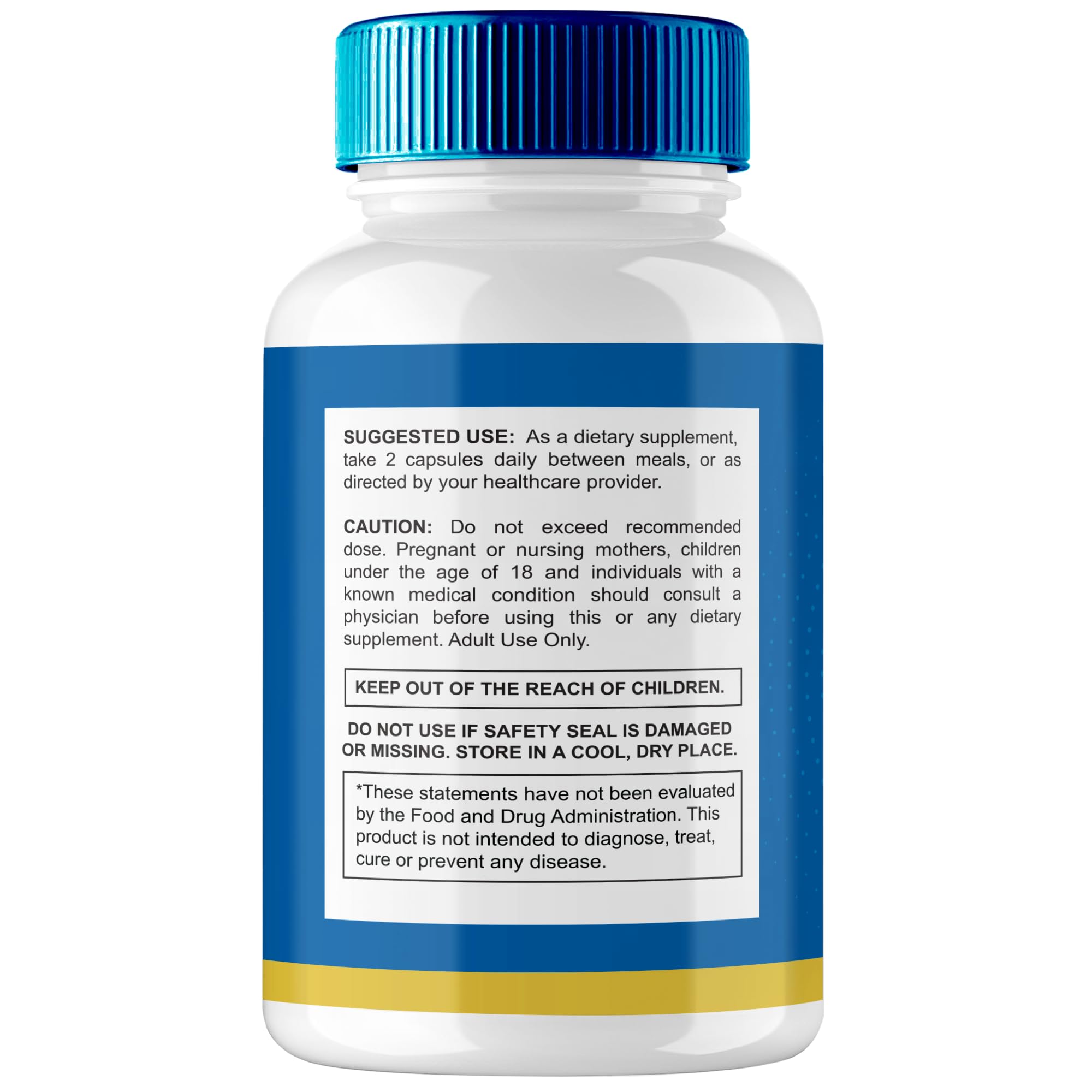 IDEAL PERFORMANCE Jertaris label detail emphasizing clean ingredients