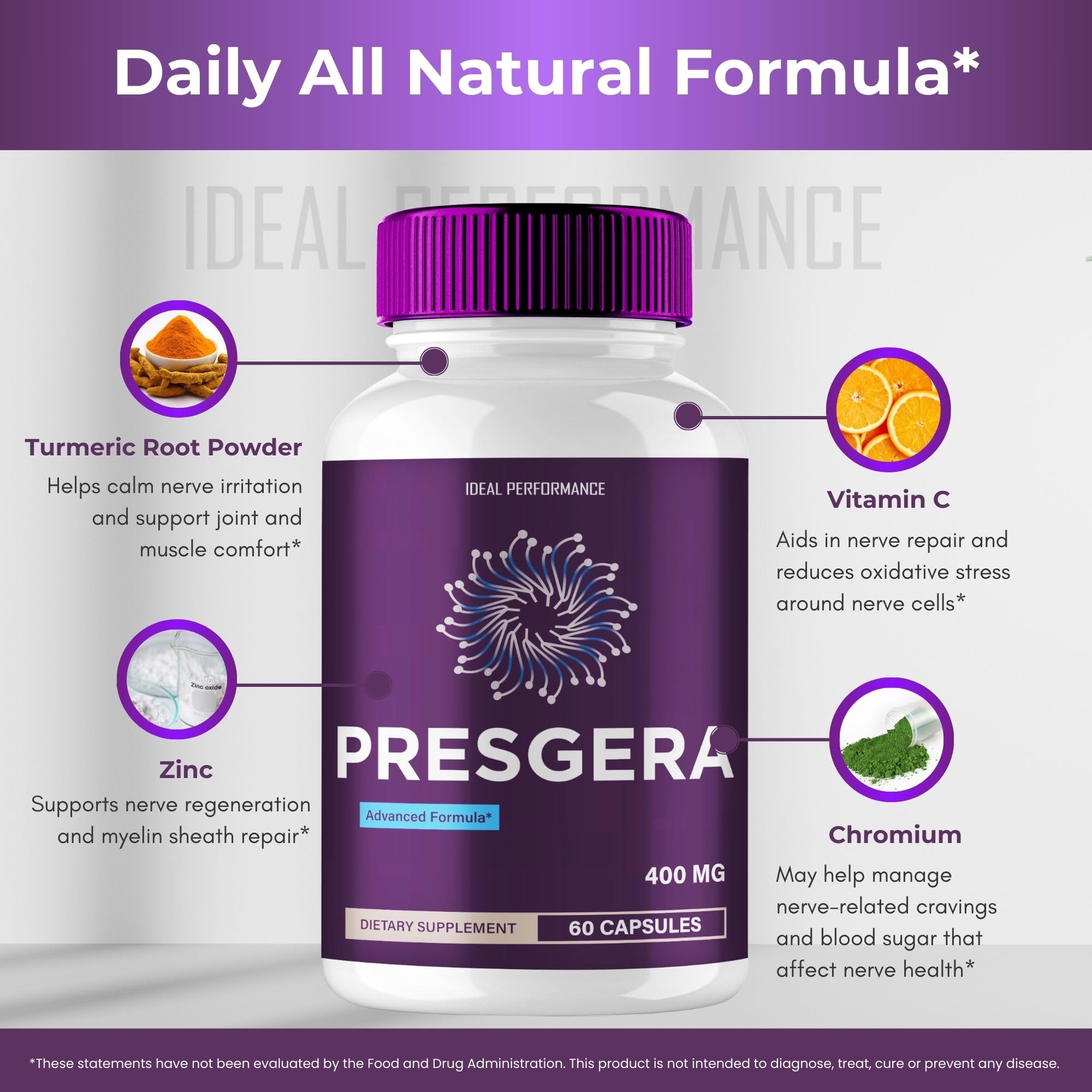 Use-scene shot of Presgera in a daily wellness routine.