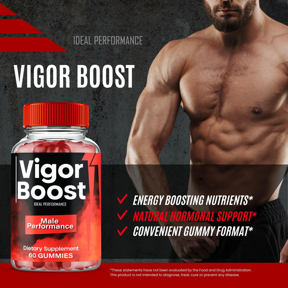 Vigor Boost Gummies on a desk suggesting daily routine integration
