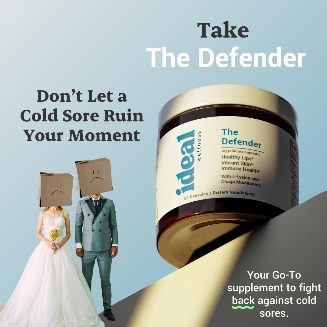 Ideal Wellness vitamin C and zinc tablets depict antioxidant nutrients for immune resilience.
