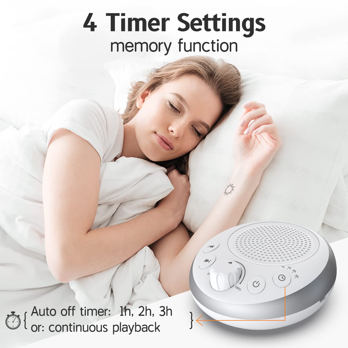 idealSleep Baby sleep mode offers lullabies and heartbeat for gentle infant soothing