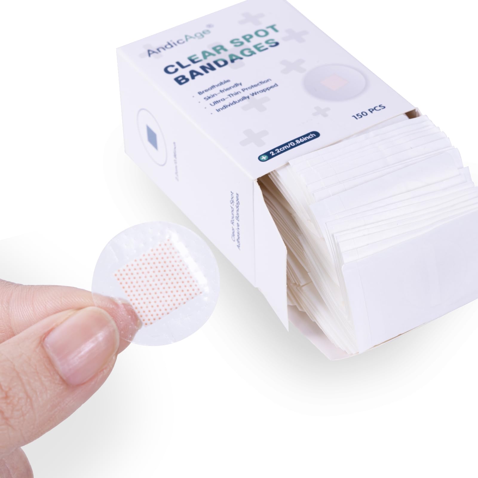 IdealPlast bandage in use during light activity, stays in place.