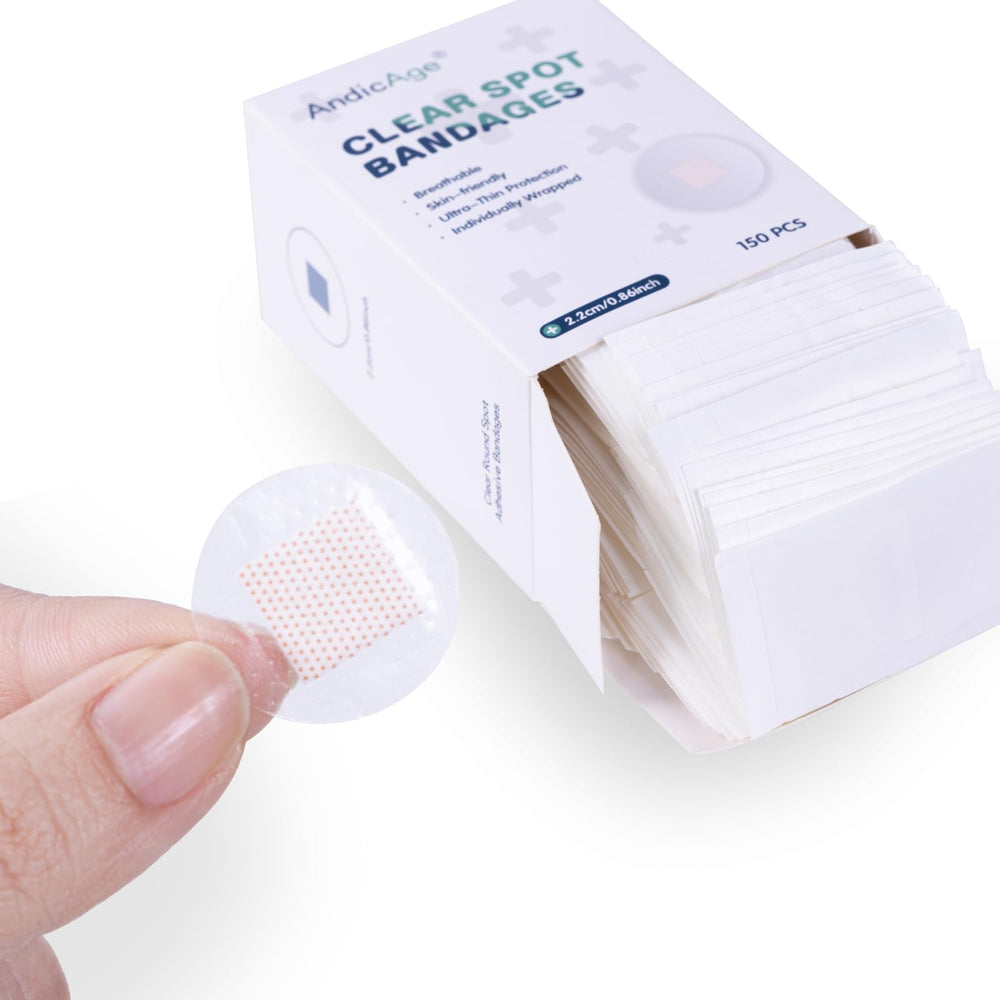 IdealPlast bandage in use during light activity, stays in place.
