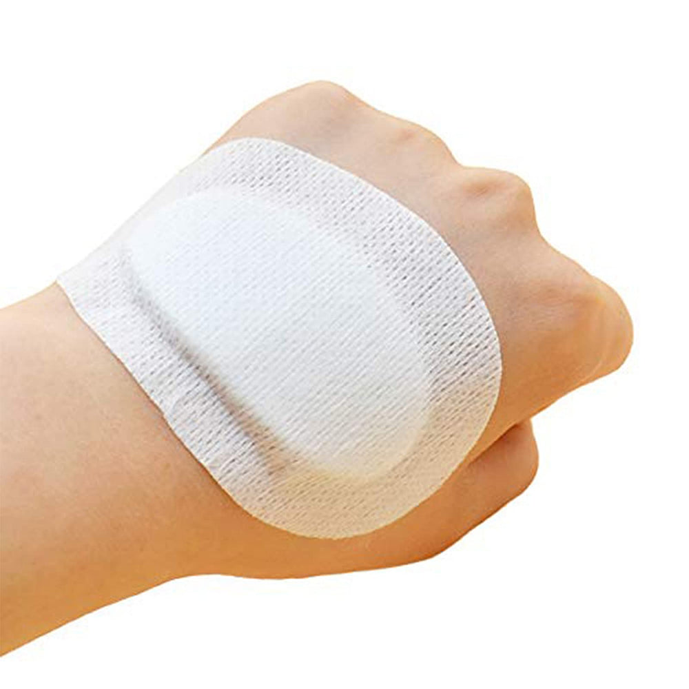 IdealPlast eye pads in sterile packaging for clean wound care