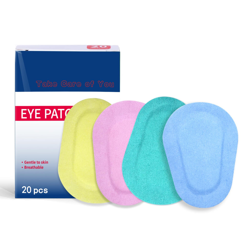 IdealPlast Sticky Eye Patches for Kids in colorful packs for daily wear.