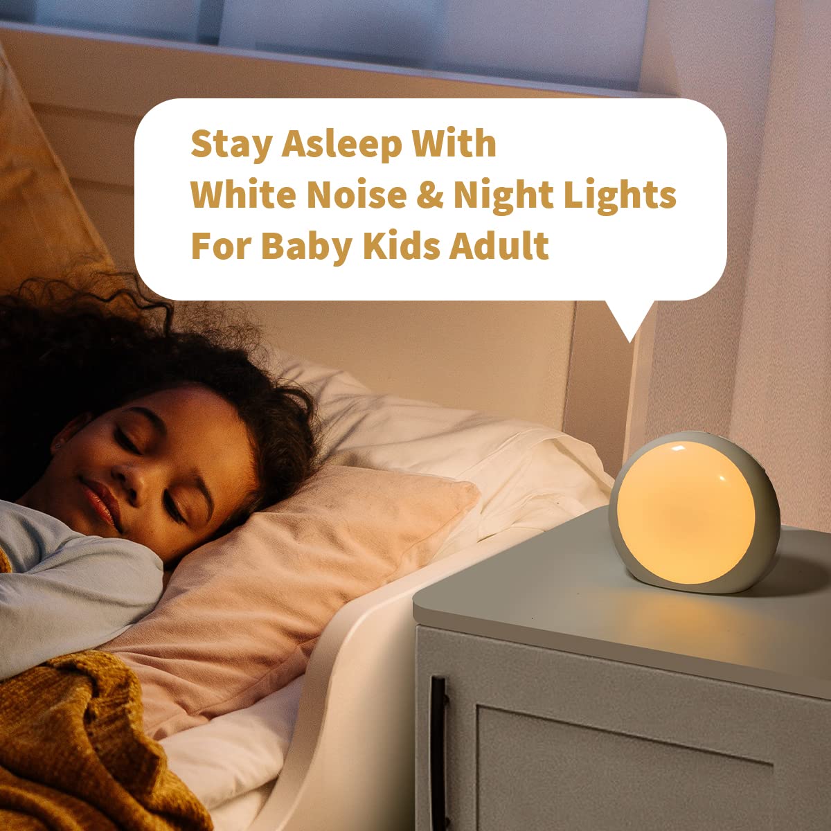 IdealSleep 36-volume levels enable precise sound control in any room