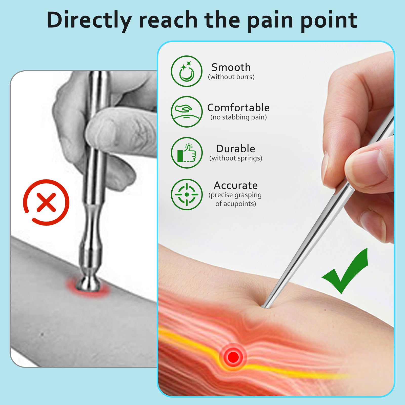 ideayard deep-tissue massage tool material combines strength with smooth gliding for safe use