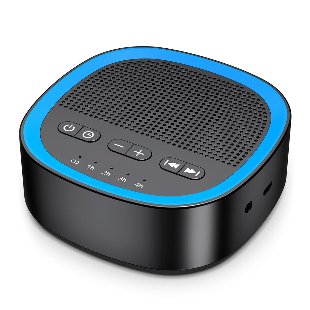 iEasy Sleep in-bed use demonstrating a library of sounds for bedtime routines.