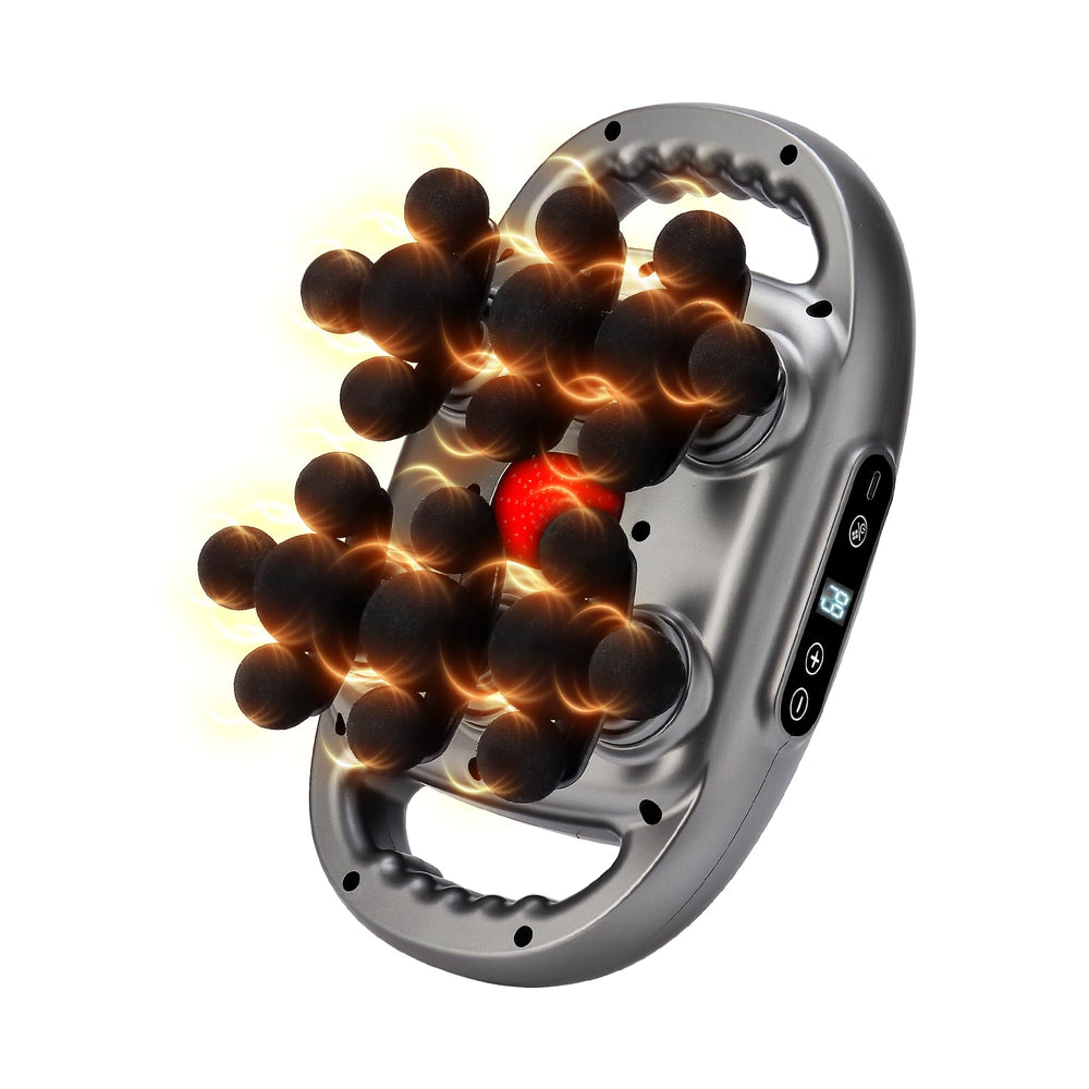 IeBilif massage gun with 22 heads for full-body relief and deep tissue massage.