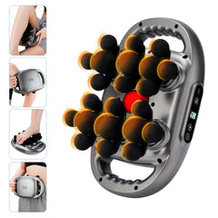 IeBilif massage gun wireless design for cordless hands-free massage anywhere.