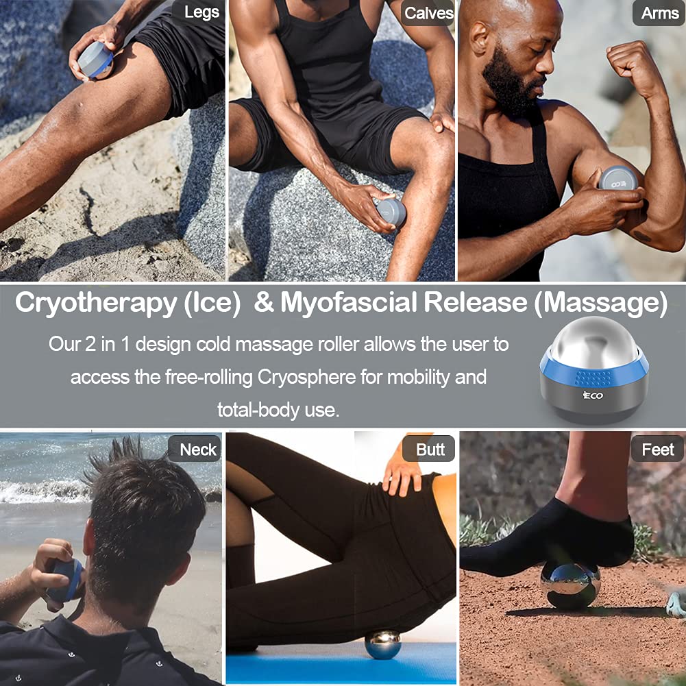 ieco Cryosphere on back and shoulder area for targeted relief
