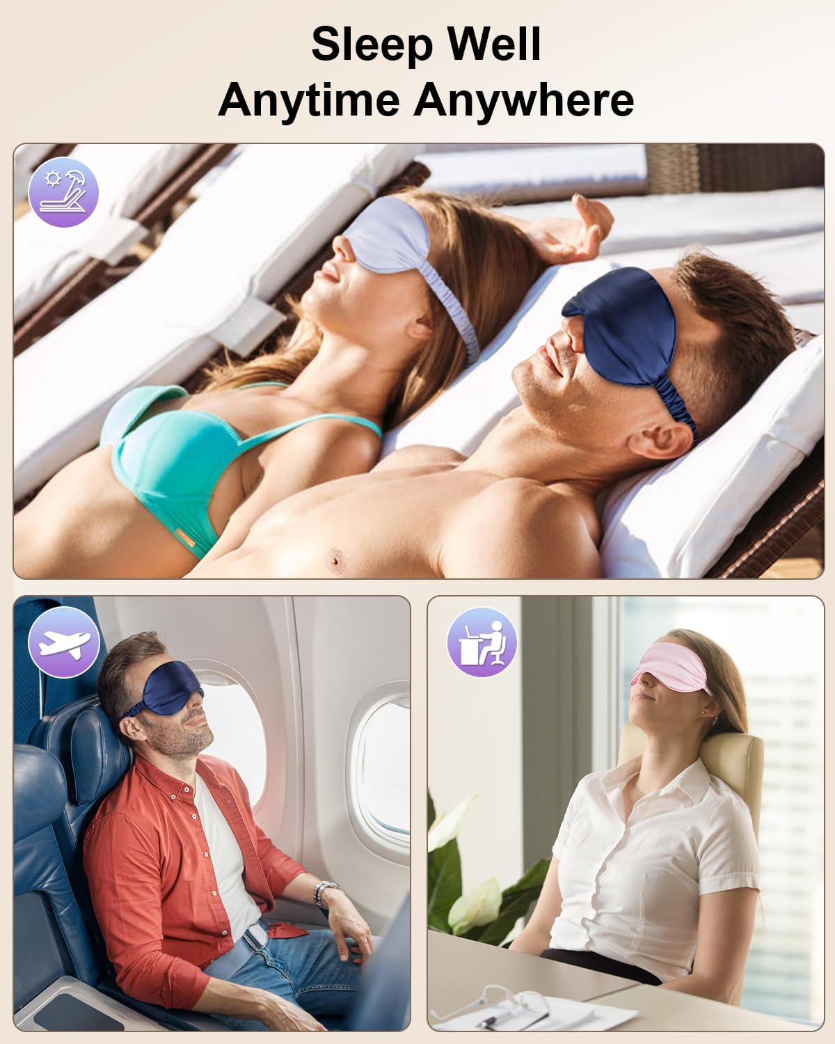 IEKEODI gift-ready silk mask makes a thoughtful sleep accessory