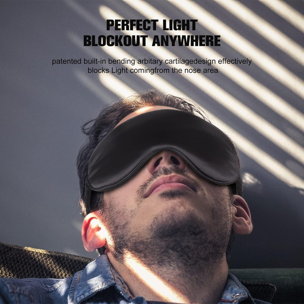IEKEODI travel-friendly eye mask ideal for flights and trains