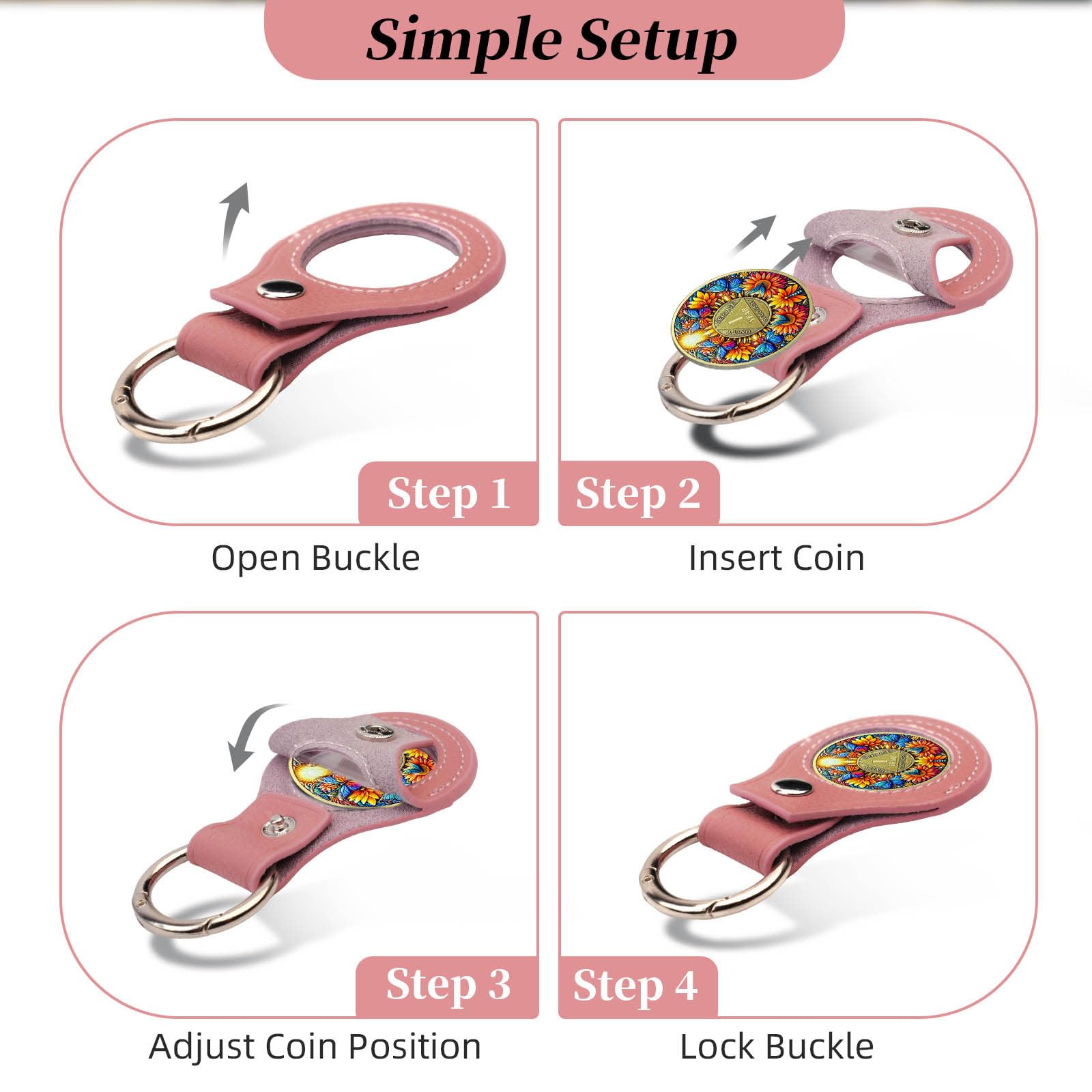IELCJJ Compact keychain accessory fits keys, bags, or belts for easy access.