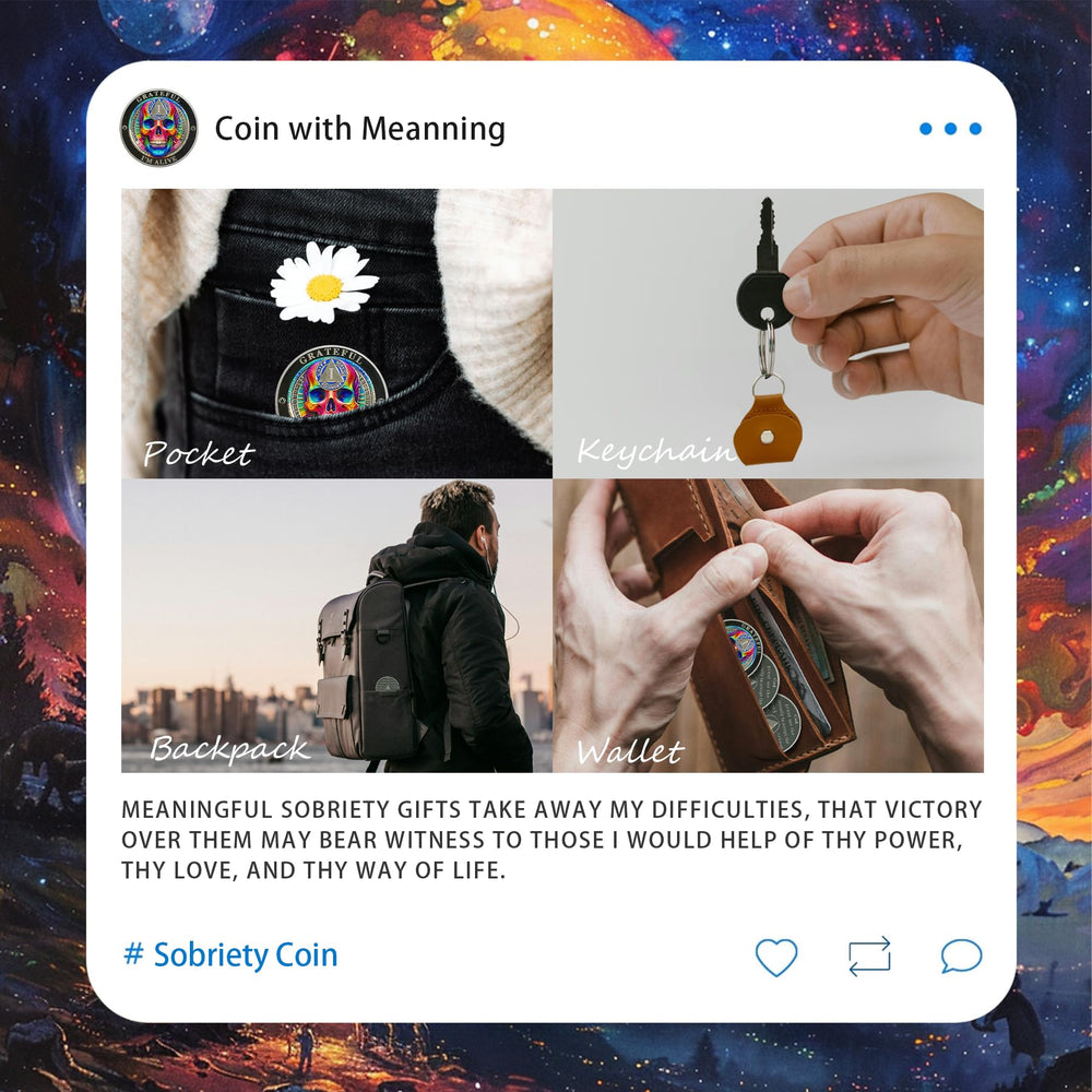 IELCJJ Serenity Prayer back—calm focus amid tough moments.