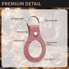 IELCJJ Waterproof and scratchproof leather safeguards tokens during daily use.