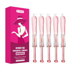 IF L VE feminine firming gel pack-5 front view for discreet private self-care.