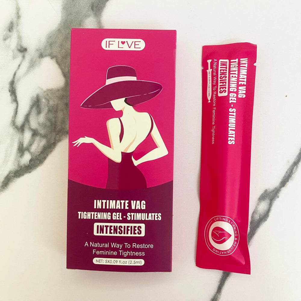 IF L VE feminine firming gel private-delivery packaging image for discreet shipping.