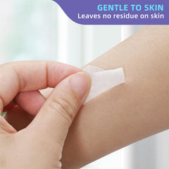 iFwevs cinta médica de papel facilita retirar con control y ajustar sin irritación.
