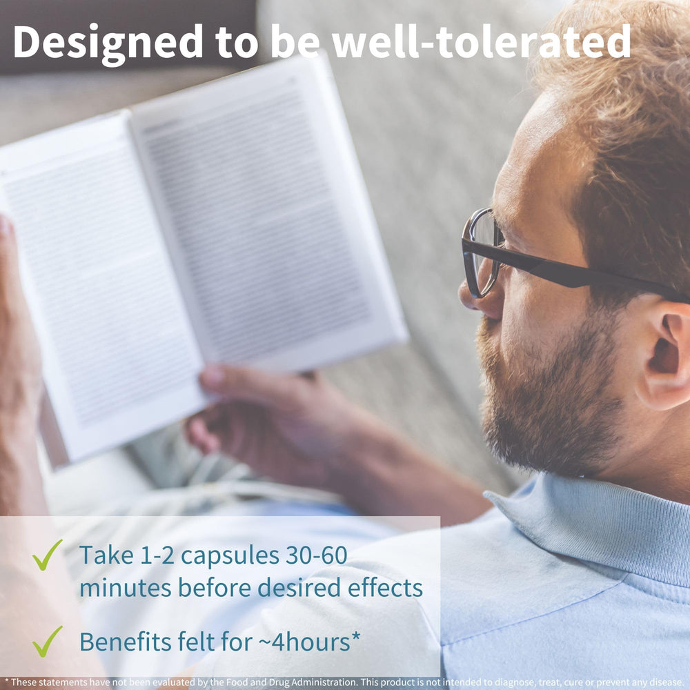 Igennus Focus ingredient visual highlights natural caffeine and supporting amino acids.