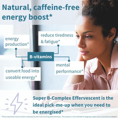 Igennus Super B-Complex provides caffeine-free energy without jitters.