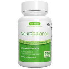 Igennus Neurobalance bottle front view for everyday cognitive support.