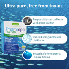 Igennus Pharmepa Restore IFOS certified purity from wild fish