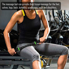 Portable travel size fits in gym bag for on-the-go relief.