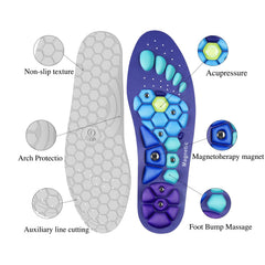 Ihuiniya insoles feature cut-to-fit design for versatile use in sneakers and boots.