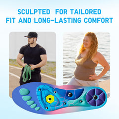 Ihuiniya charcoal anti-odor layer helps keep insoles fresh.