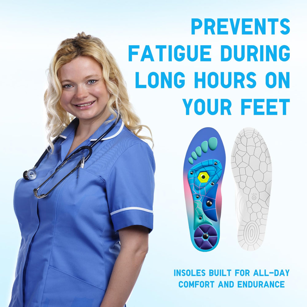 Ihuiniya breathable 3D mesh top keeps feet dry and comfortable.