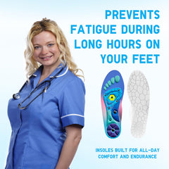 Ihuiniya breathable 3D mesh top keeps feet dry and comfortable.