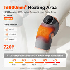 Wireless IKEEPFIT massager uses a 5000mAh battery for mobility.