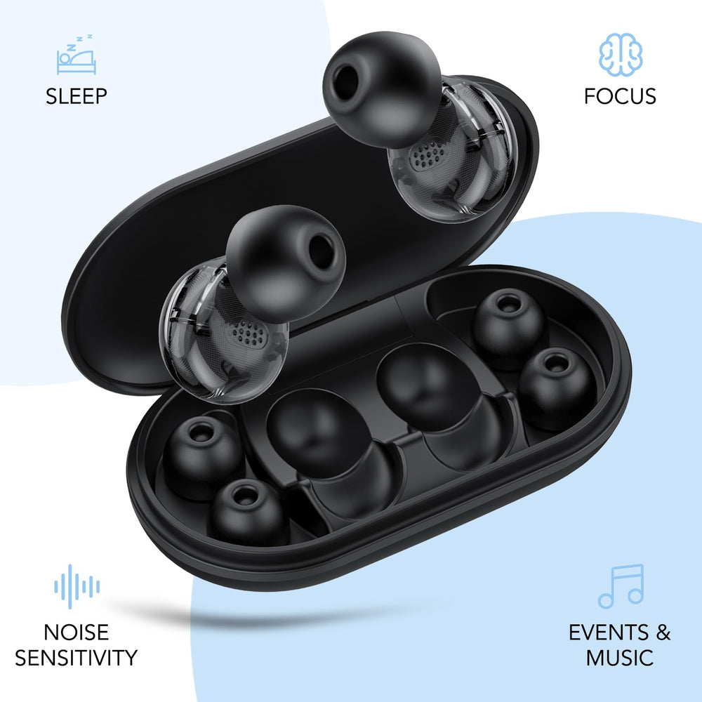 IKG ear plugs at shooting range with soft silicone design.