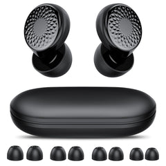 IKG ear plugs sleeping case with 45dB noise reduction for travel.