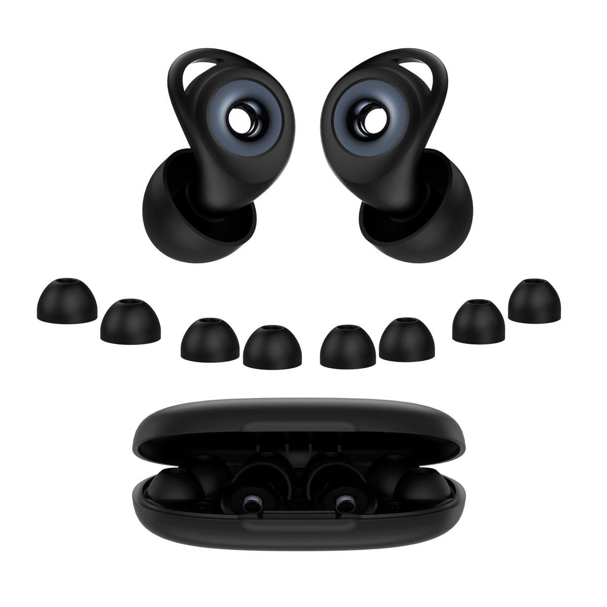 IKG EarPlugs for sleeping with 45dB noise reduction.