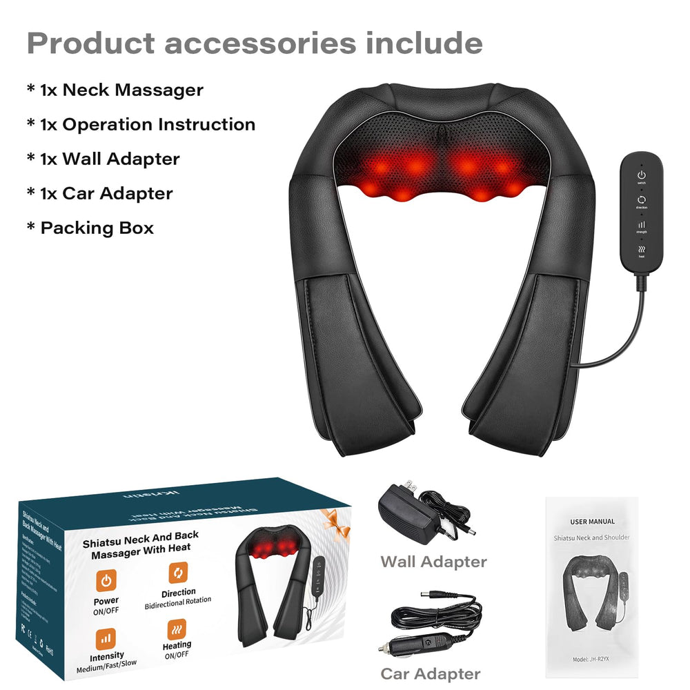 ikristin travel-friendly back massager for on-the-go recovery