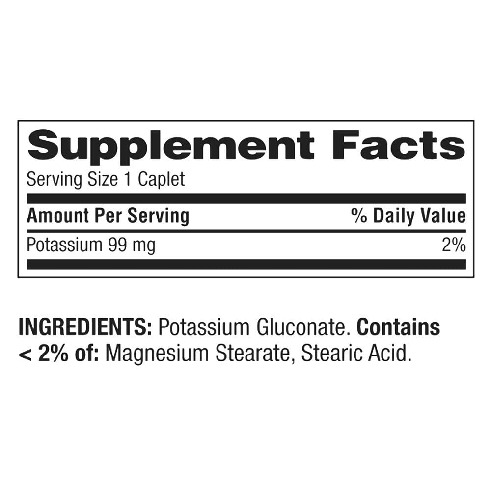 ikj Potassium Caplets packaging highlighting gluten-free and vegetarian options