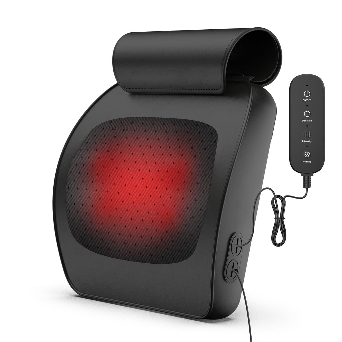 iKristin back massager pillow with heat, ideal for at-home relief.