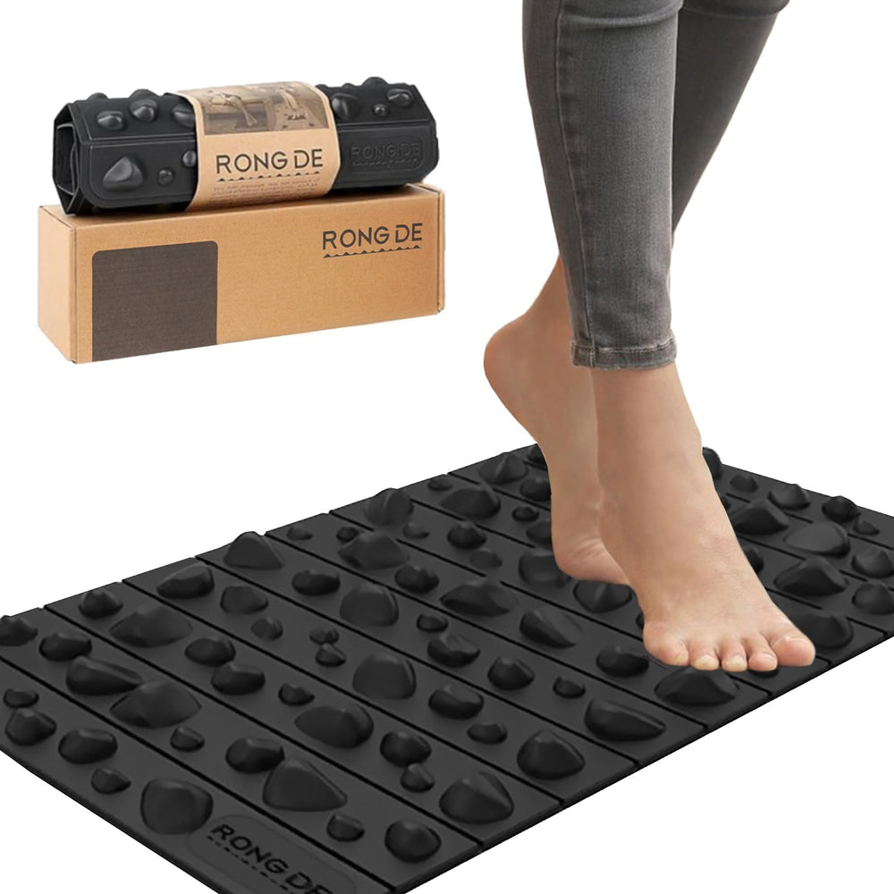 ilivin portable feet acupressure mat for on-the-go relief