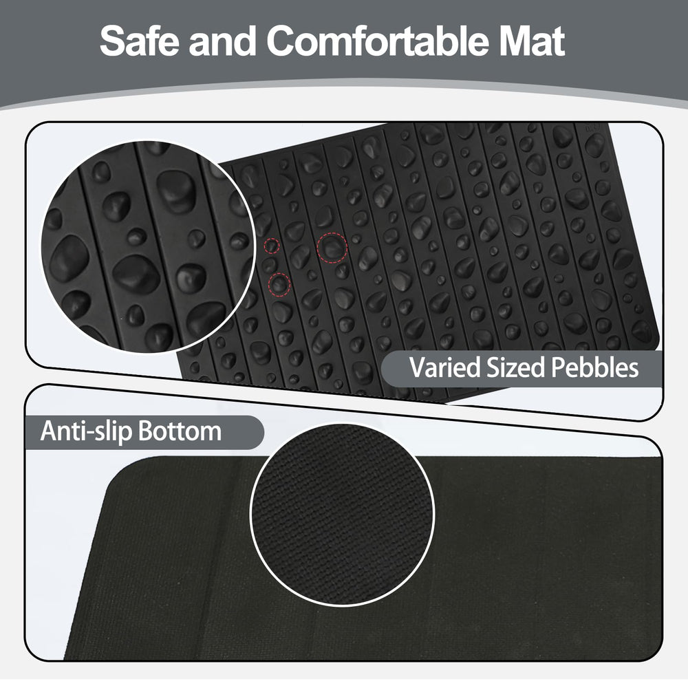 iLivin waterproof EVA material is easy to wipe clean.