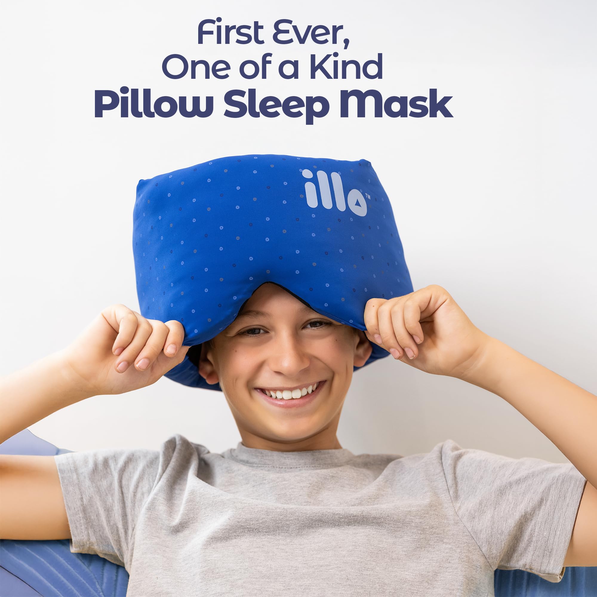 illo wearable pillow neck-strap supports comfortable travel neck relaxation