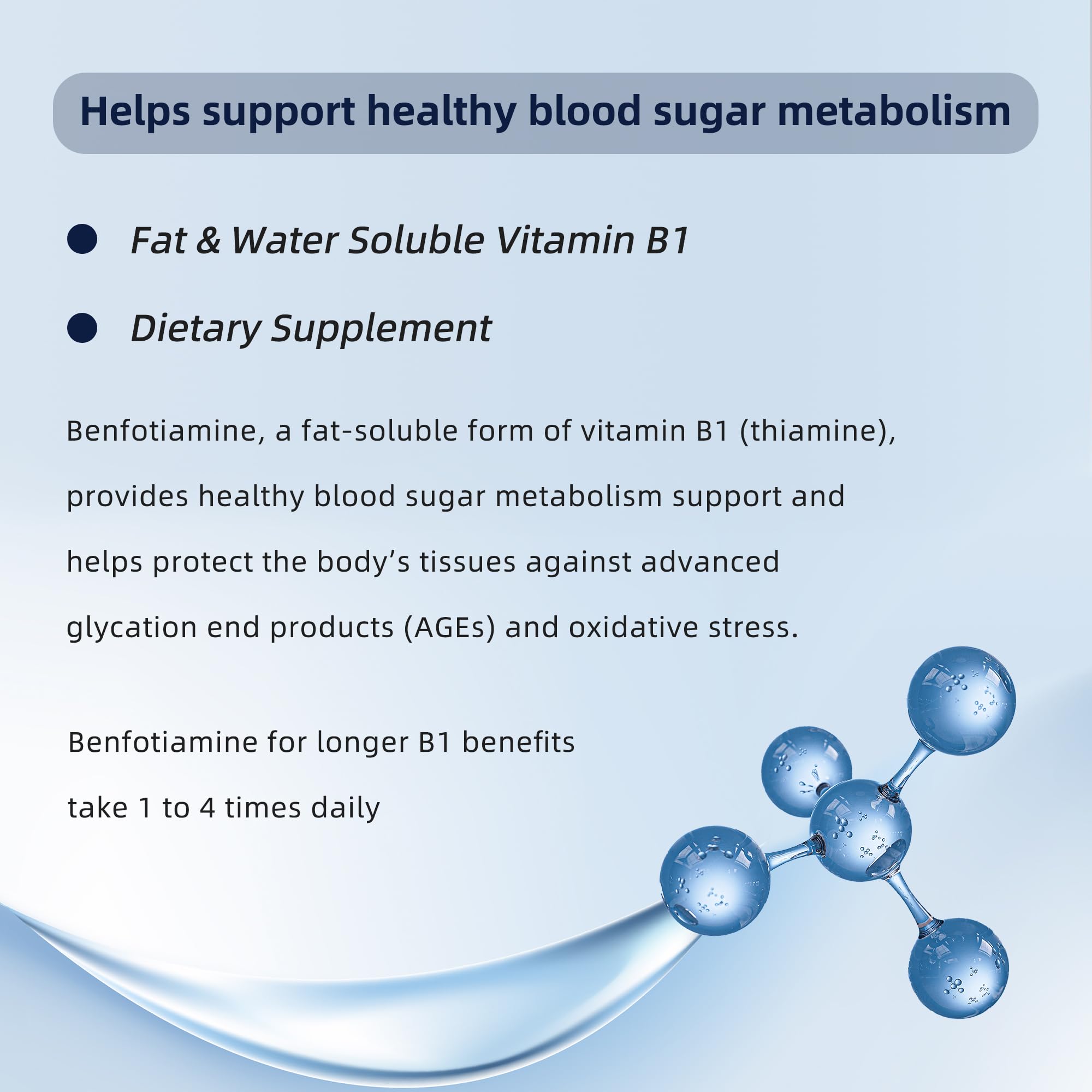 I LOVE HEALTH Benfotiamine gluten-free icon highlighting allergen-free formula