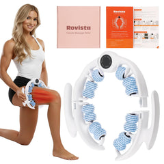 Rovista Anti Cellulite Massage Tool - Ergonomic Cellulite Remover for Legs and Arms with Detachable Handles - Smooth-Glide Lymphatic Drainage Massager for Tightened Skin and Boost Confidence (Blue)