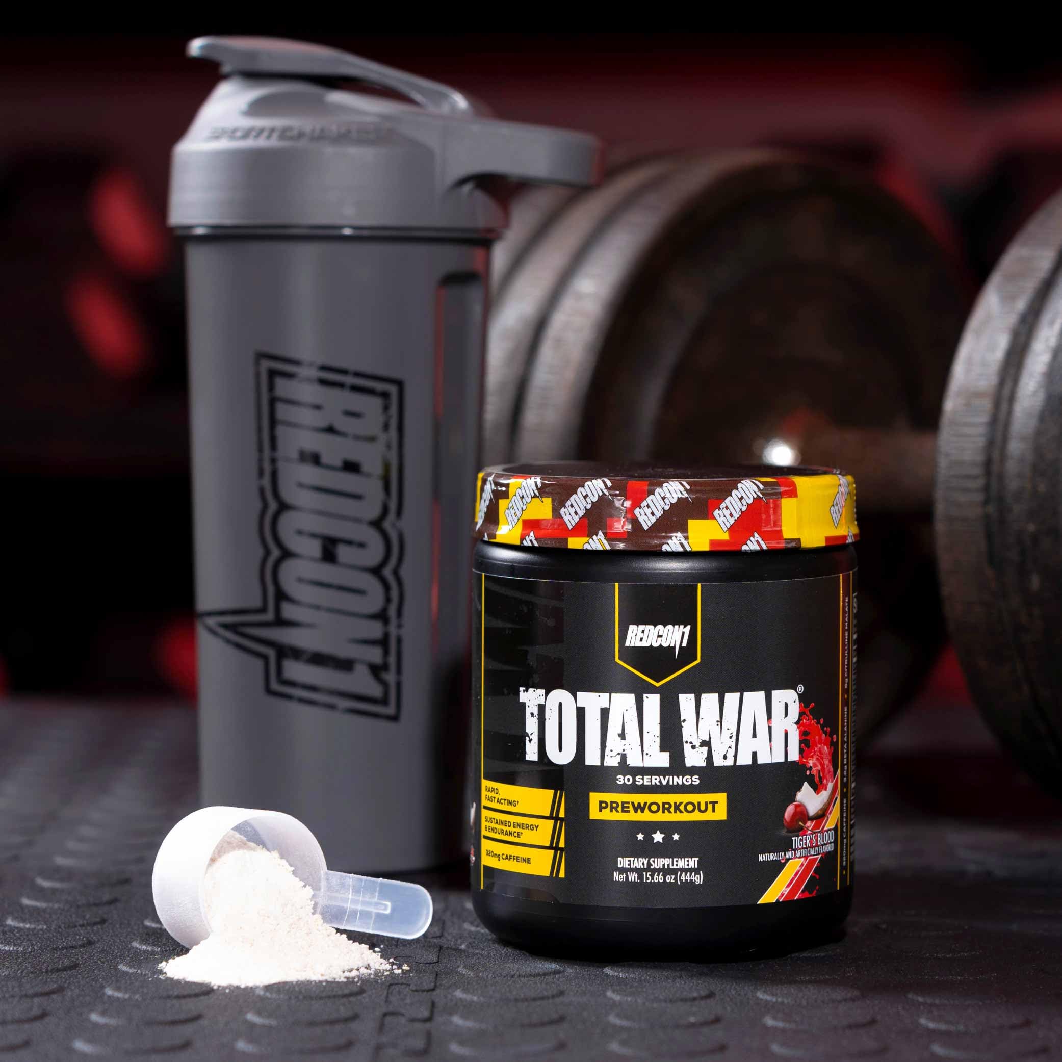 REDCON1 Total War Pre Entrenamiento – Manzana Verde | Energía Rápida y Enfoque