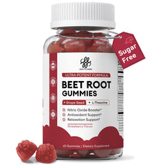 iMATCHME Beet Root Gummies bottle shows convenient daily wellness support.